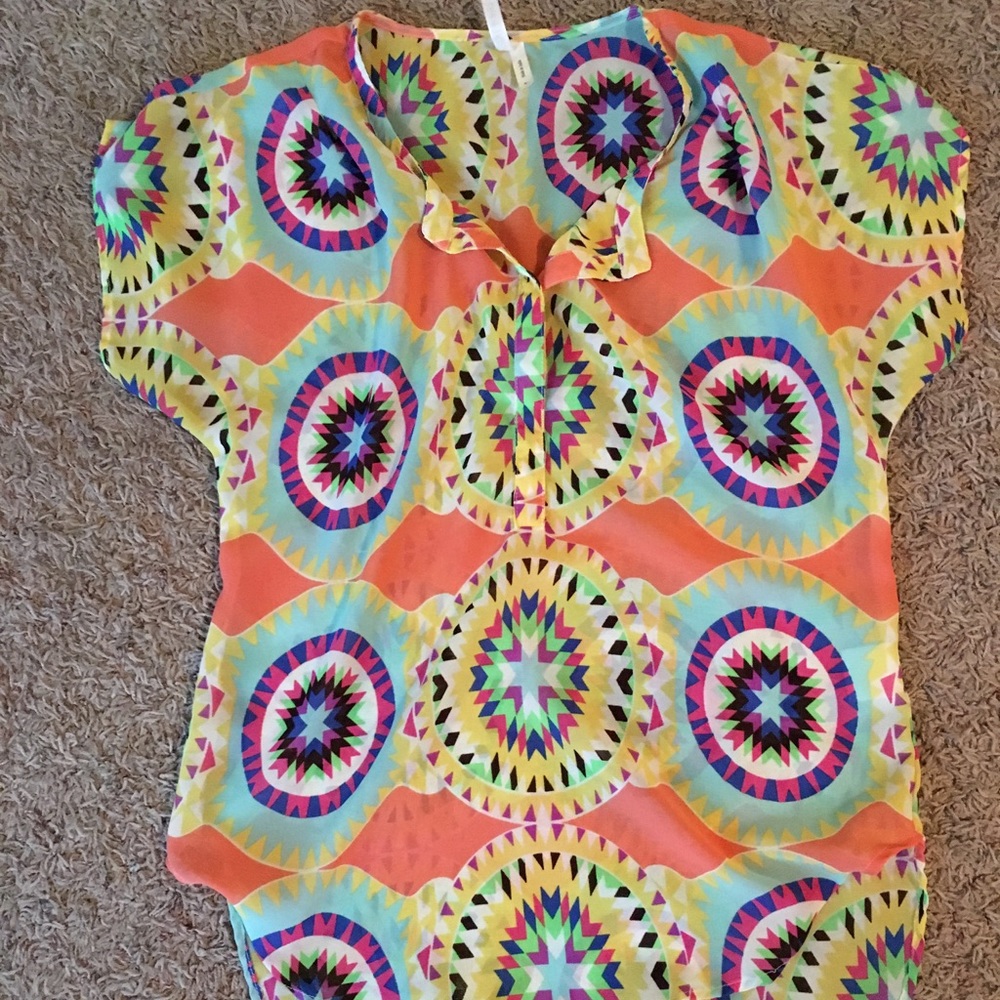 Colorful blouse